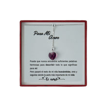 Cargar imagen en el visor de la galería, Collar Corazón Cautivo