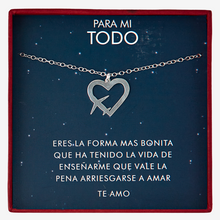 Cargar imagen en el visor de la galería, Collar Corazón Viajero