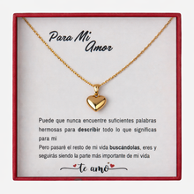Cargar imagen en el visor de la galería, Collar Corazón Minimalista