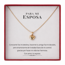 Cargar imagen en el visor de la galería, Collar Corazón Minimalista
