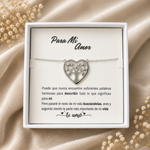 Cargar imagen en el visor de la galería, Collar Árbolito de la Vida corazón
