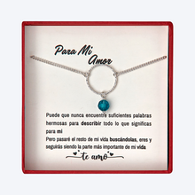 Cargar imagen en el visor de la galería, Circulo De Amor -  azul zafiro
