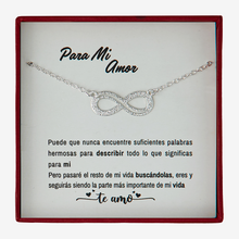 Cargar imagen en el visor de la galería, Collar Amor Infinito de Lujo

