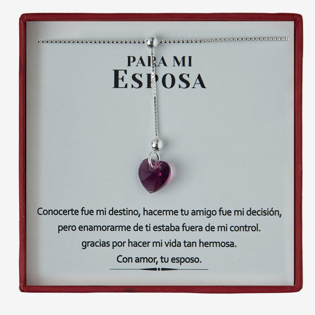 Collar Corazón Cautivo