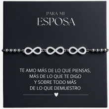 Cargar imagen en el visor de la galería, Pulsera Amor Infinito
